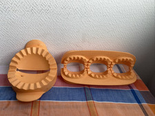 Moule A Chausson Et Raviolis Triple Mini Tupperware Cuisine Orange Occasion