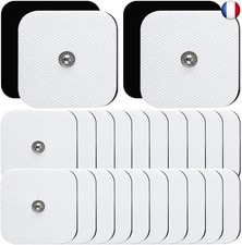 Électrodes | 12Pcs 5x5 cm Électrodes pour Tens | Compatibles avec É