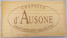 Château CHAPELLE d' AUSONE ESTAMPE Vin St EMILION Grand Cru Bordeaux