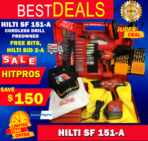 Hilti 151 cordless - hilti, sf