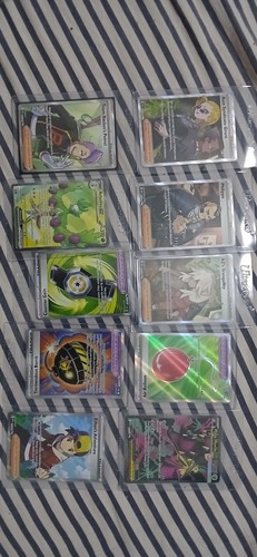 Lot cartes dresseur - 10,