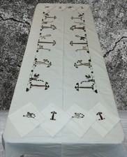 Nappe Brodée faite Main