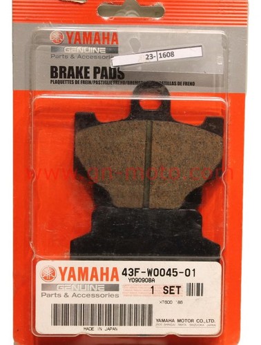 Jeu plaquettes avant yamaha - plaquettes,