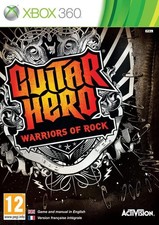 Jeu XBox 360 Guitar Hero : Warriors of Rock