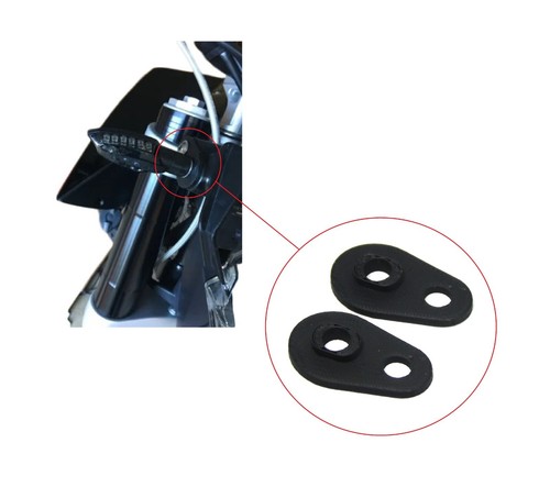 Plaque adaptateur clignotants - plaque,