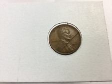 1942 Wheat Cent Lamination