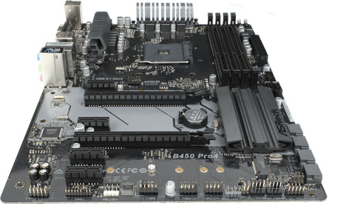 Carte mère asrock b450 - mère,