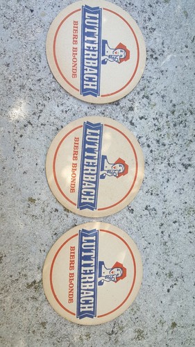 Biere lutterbach sous verre - sous,