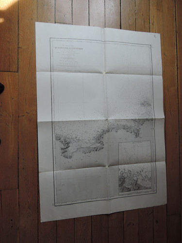 Carte marine ancienne - , de