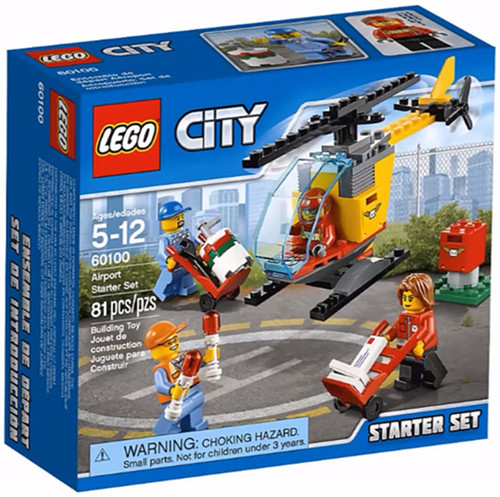 Lego city 60100 ensemble - 60100,