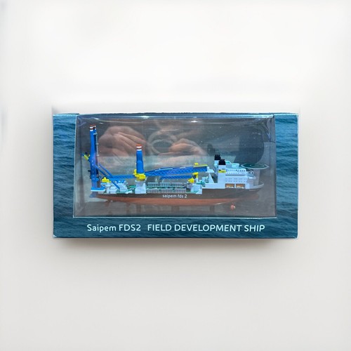 Maquette bateau saipem fds2 - bateau,