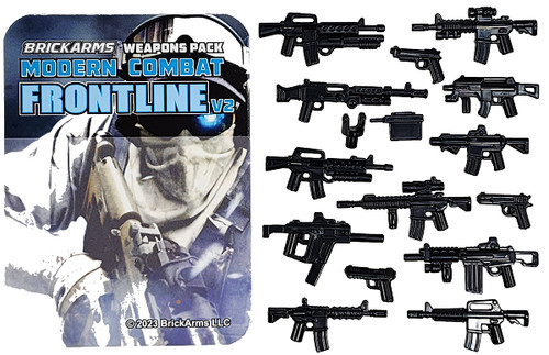 Brickarms frontline pack - brickarms,