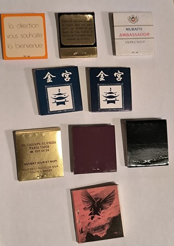 Lot boîtes d allumettes - 9,