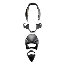 CARROSSERIE SCOOTER TUN'R KIT ADAPT. PIAGGIO ZIP NOIR MAT 2000-> (4 PIECES)