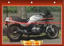 SUZUKI XN 85 Turbo 650 XN85 1983 (1983-1986) : Fiche Moto #000756