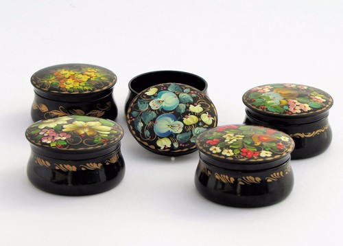 Boîte bijoux pilules 5 - boîte,