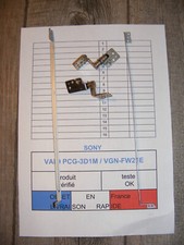 Les 2 charnières pour SONY