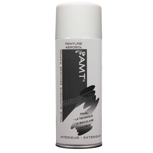 Bombe peinture blanc mat - de,