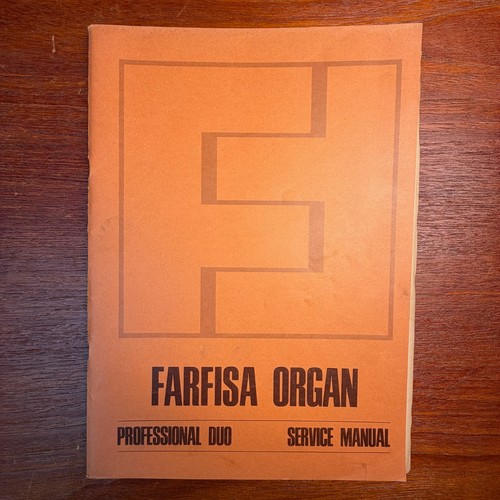 Vintage farfisa organ - farfisa,