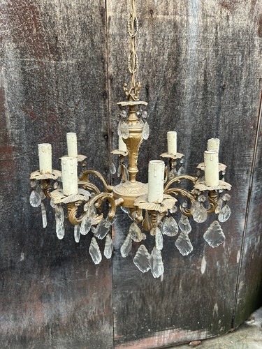 Ancien lustre plafonnier - , à