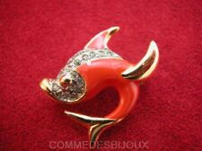 Broche "Petit Poisson Volant" N° 2 Océan Mer Eaux Chaudes - Bijoux pur Vintage