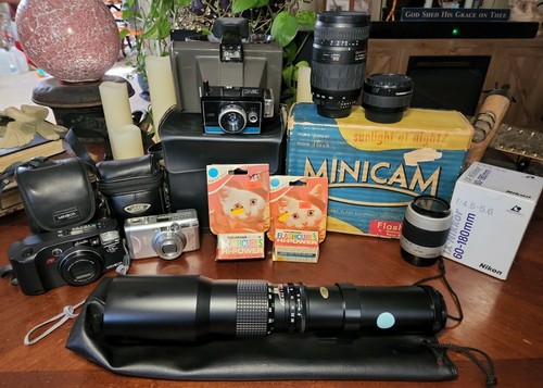 Vintage camera lens lot - vintage,