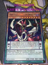 CARTE Yu Gi Oh DRAGON PENDULE AUX YEUX IMPAIRS DUEA-EN004 ANGLAIS 1ère