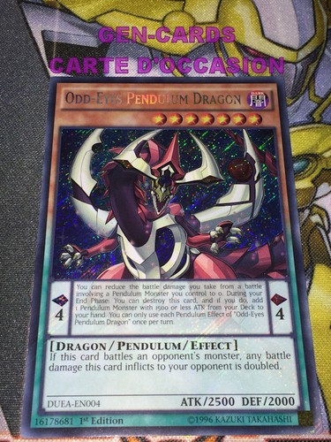 Carte dragon pendule - gi, oh