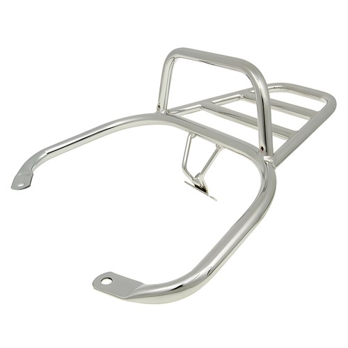 Support top case chromé - , pour