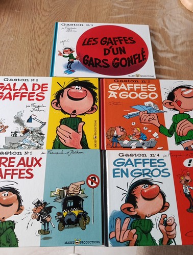 Gaston lagaffe format à - gaston,