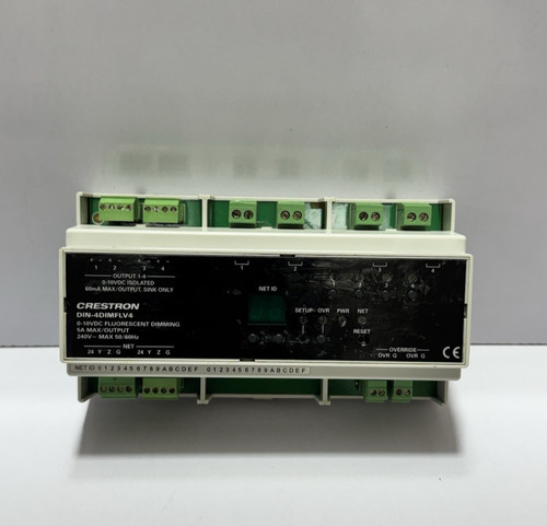 Crestron din 4dimflv4 - crestron, din-4dimflv4