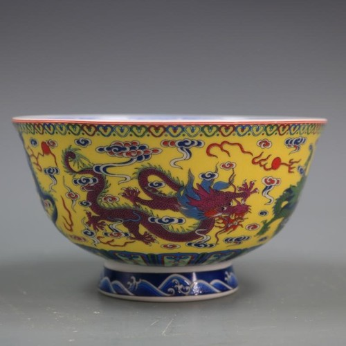 Bol porcelaine dragon - bol,