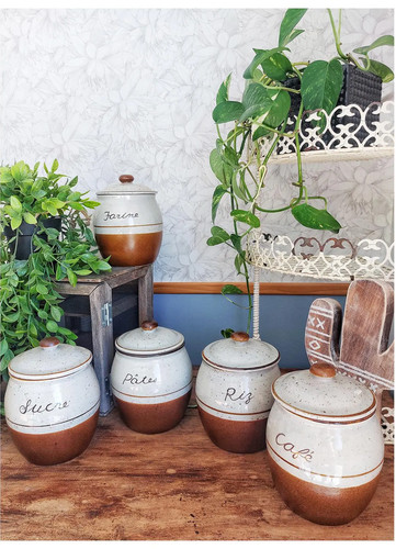 Série pots vintage - , 5