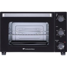 CONTINENTAL EDISON CEMF35B4 Noir Mini four électrique 35L - 1500W - Rôtissoire, 