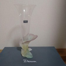 Vase en verre Daum France Pate