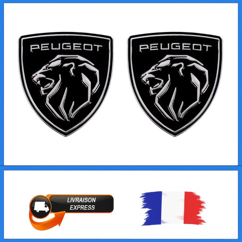 Logo peugeot emblème - 2x,