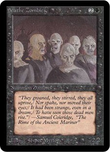 Magic mtg scathe zombies - magic,