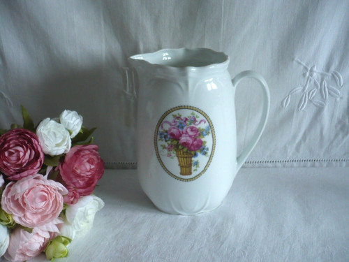 Ancien pot lait porcelaine - ancien,