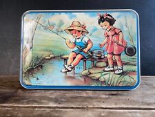 Boite en métal ancienne Biscuiterie Nantaise