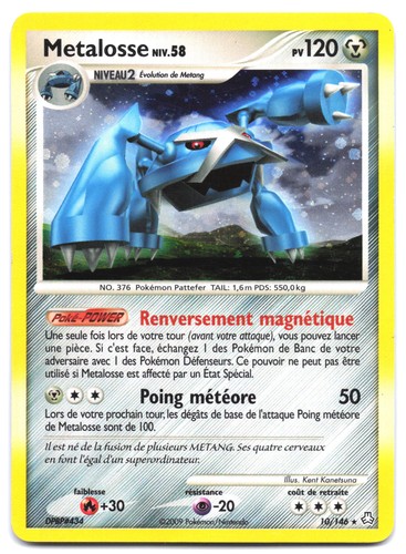 Carte pokémon metalosse - carte,
