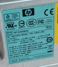 Bloc Alimentation HP PC Bureau 300W HP-D3006A0 rev:04 pour pavilion G5145fr Z410