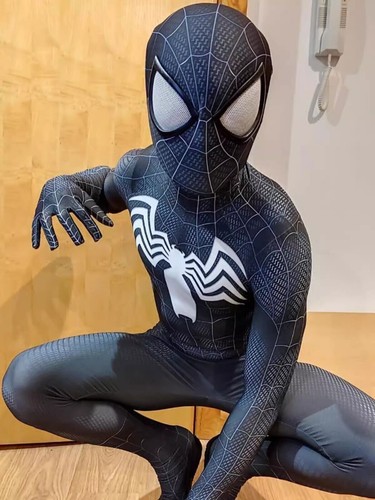 Black venom spiderman jumpsuit - venom,