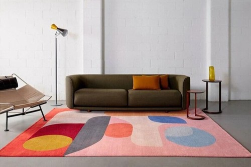 Tapis touffeté main - tapis,