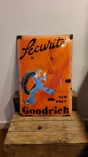 Plaque  émaillée  Goodyear