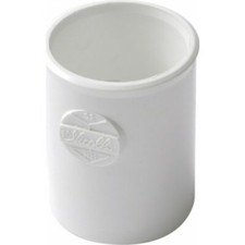 Manchon PVC blanc femelle / femelle Ø 40 - M2HB NICOLL
