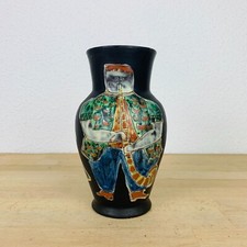 Vase céramique Hans Schneider à Steffisburg Suisse art populaire vintage