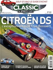 CLASSIC AND SPORTS CAR F S2 n°110 DS FRUA-BOSSAERT GOLF 2 GTI MASERATI SHAMAL