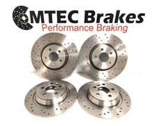 Ford Focus RS 2.5 Turbo RS500 Disques De Frein Avant Arrière Perforés MK2