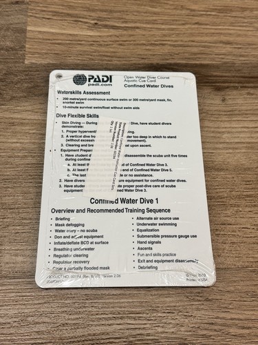 New sealed padi open - new,
