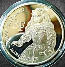 FRANCE Fr LOUVRE 100 frs 1993 ARGENT BE PROOF (ESSAI) Infante Marie-Marguerite